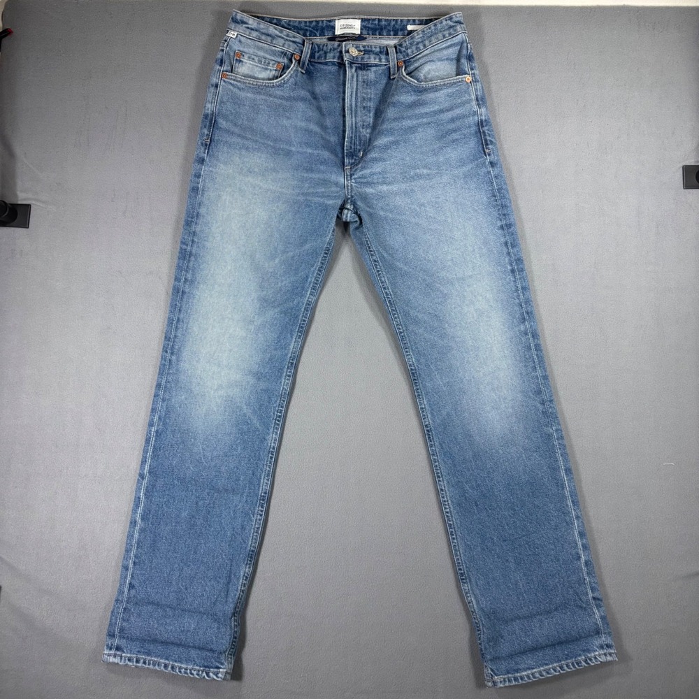 Citizens of Humanity Zurie Jeans Womens 30 Blue Excellent Straight Leg Denim